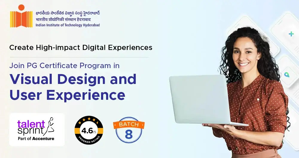 Visual Design and UI UX Course at IIT Hyderabad